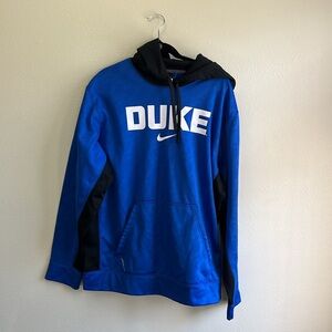 Nike Duke Men’s Sweatshirt XL Blue and Black